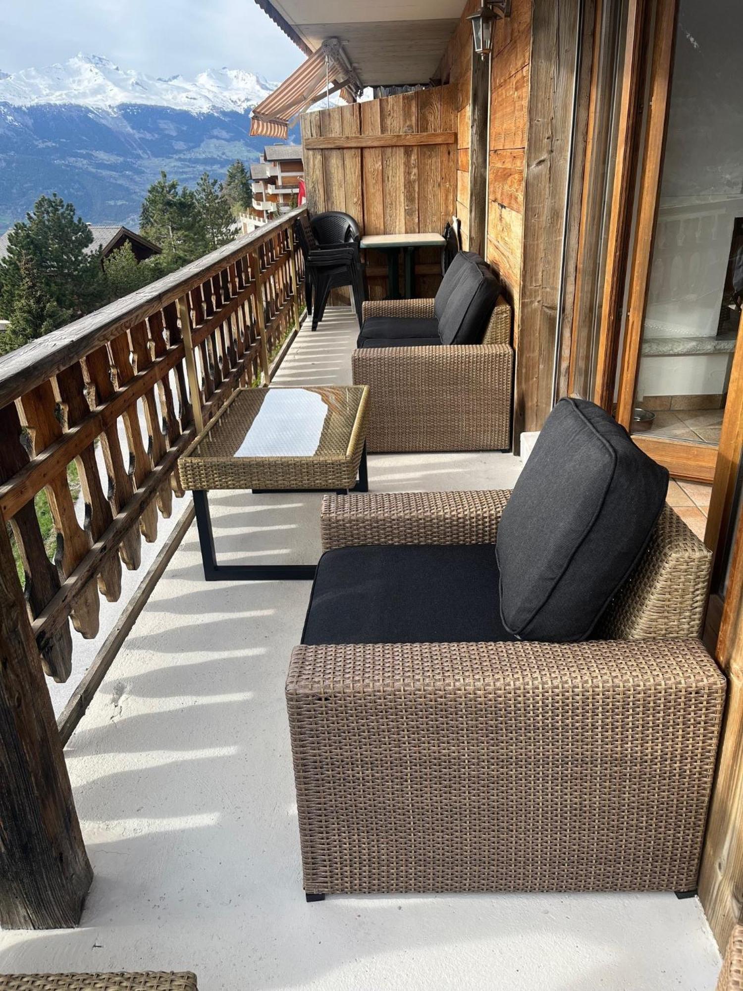 Balcons Du Soleil Y2 211 - Quiet Apartment 6 Pers Veysonnaz Exterior foto