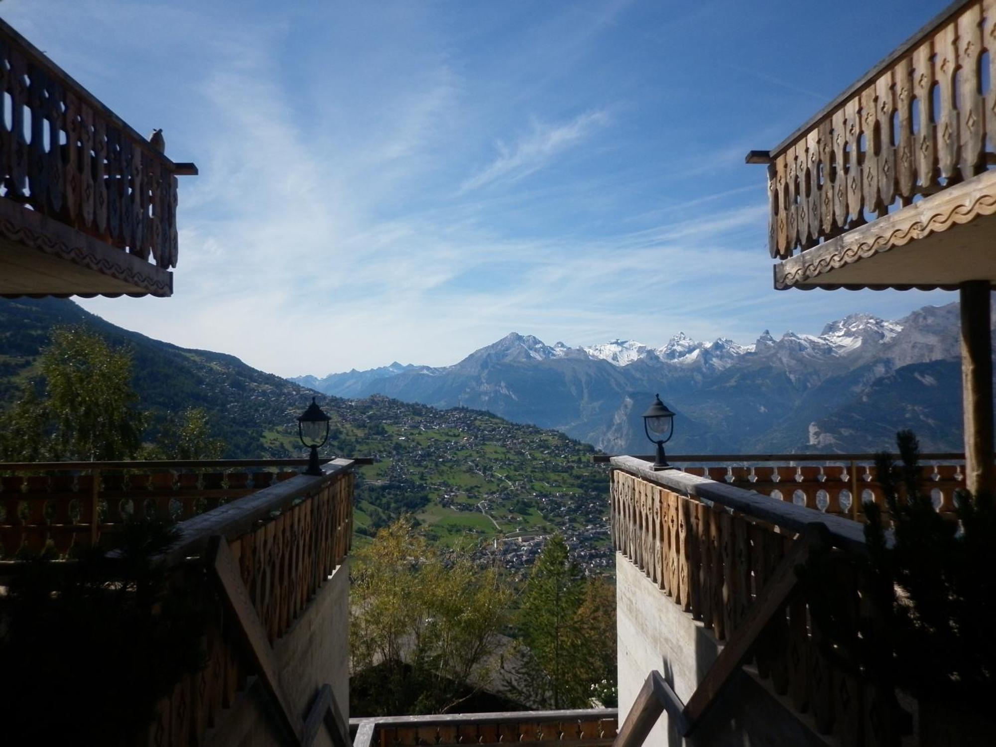 Balcons Du Soleil Y2 211 - Quiet Apartment 6 Pers Veysonnaz Exterior foto